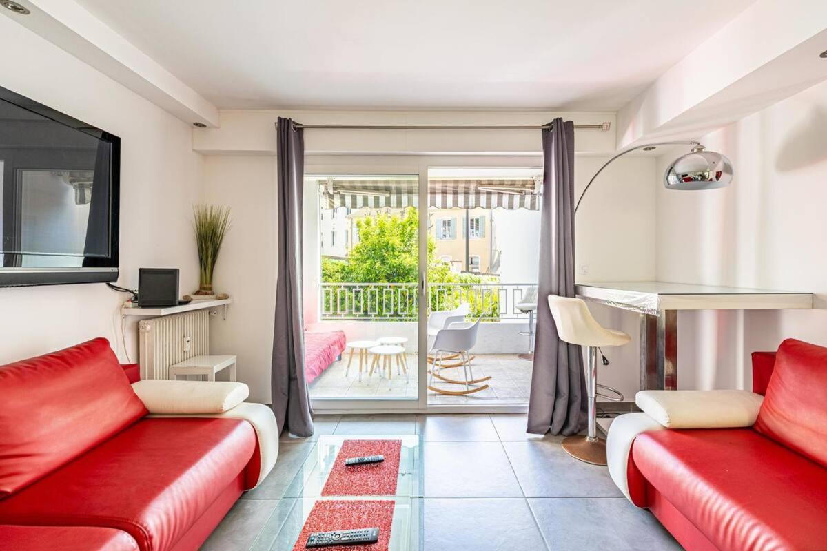 Superbe 3P 2Chambres, 2Terrasses Cannes Centre-Ville, 4 Min A Pied De La Croisette Sas-Meredith Loc Exterior foto